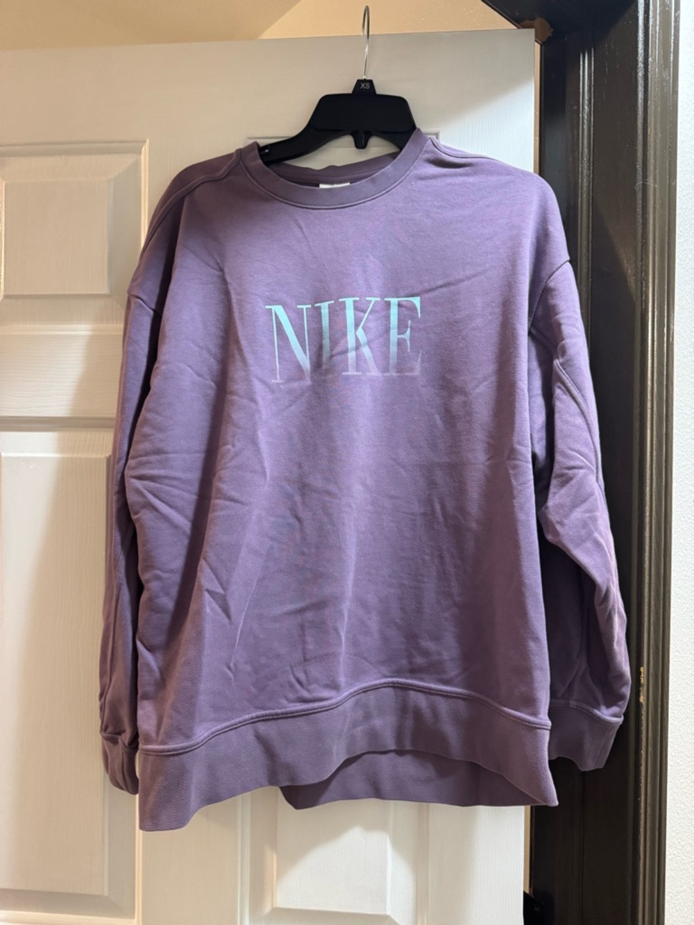 Nike Purple Dri-FIT Crewneck Sweatshirt